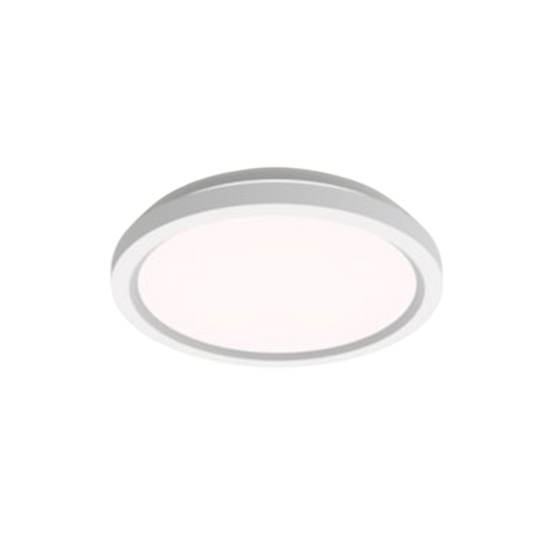 Philips Twirly LED Ceiling Light — 12 W, EyeComfort, Warm White, White Finish