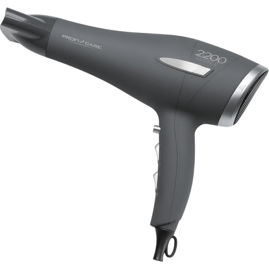 ProfiCare Profi-Haartrockner — 2200 W Professional Hair Dryer, 3 Heat / 2 Speed, Soft Touch Housing