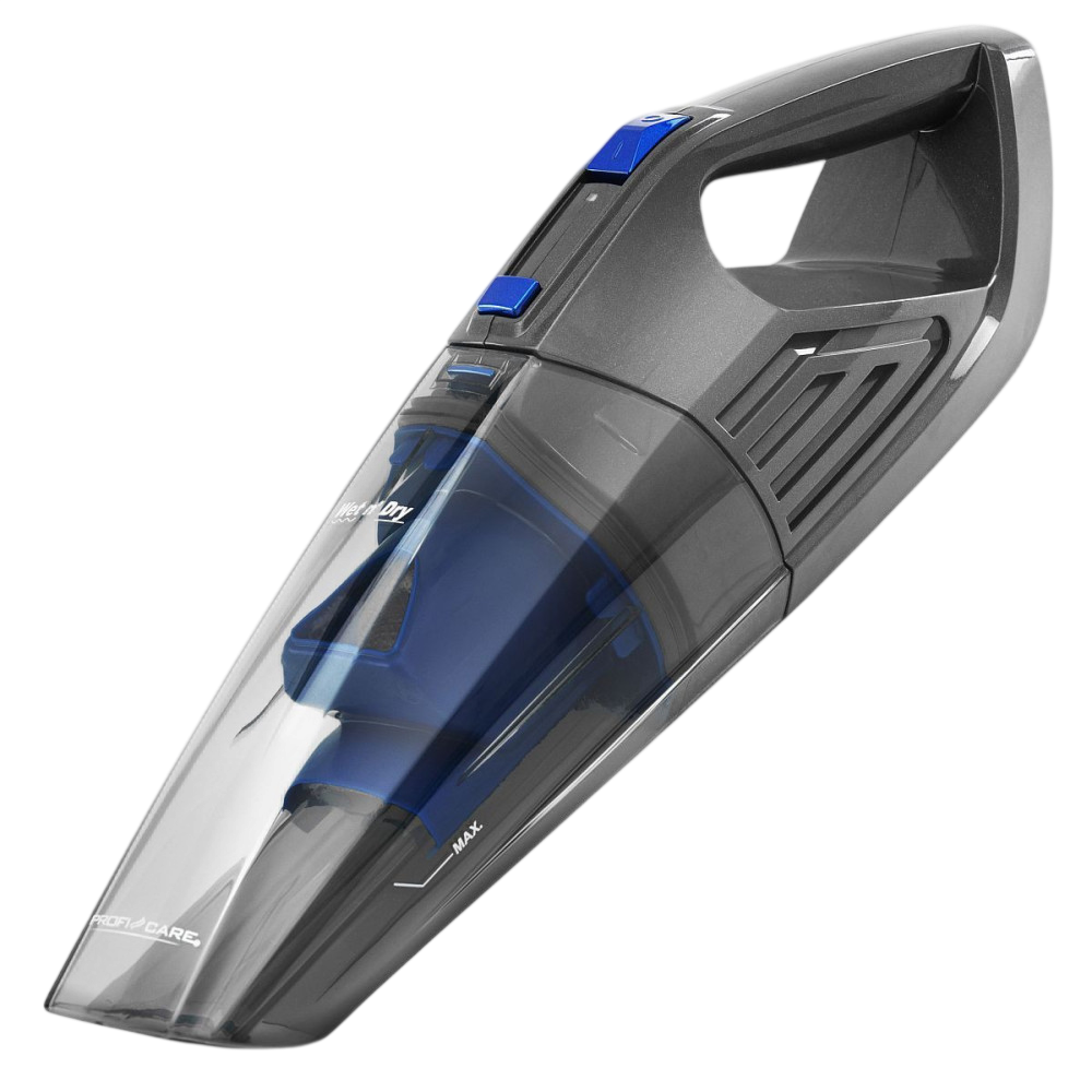 ProfiCare Battery Vacuum Cleaner — 2-in-1 Wet & Dry Handheld, 14.8 V Lithium-Ion