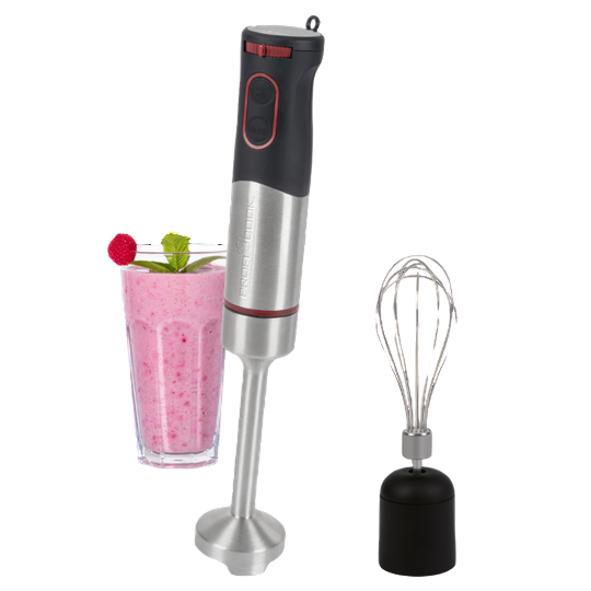 ProfiCook Stabmixer-Set — 2-in-1 Hand Blender & Whisk, 1000 W, Stainless Steel