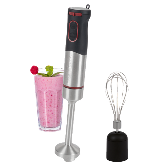 ProfiCook Stabmixer-Set — 2-in-1 Hand Blender & Whisk, 1000 W, Stainless Steel