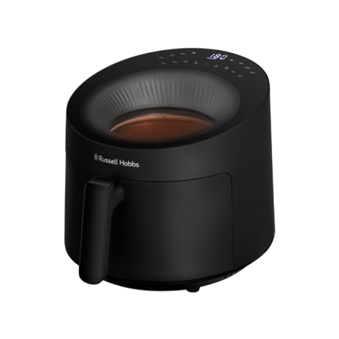 Russell Hobbs Satisfry Panoramic Air Fryer — 5 L, Skylight Window & Internal Illumination, Black