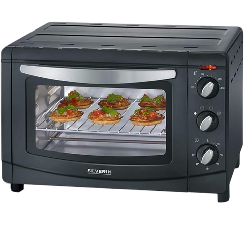 Severin Baking and Toasting Oven — 20 L, 1500 W, with Pizza / Baking Stone