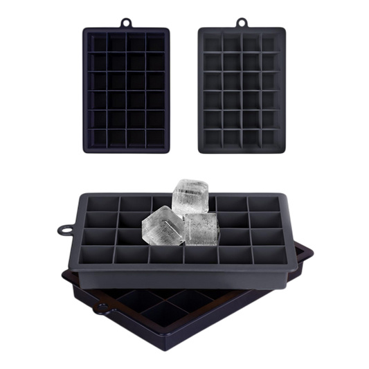 SilverCrest Bac à Glaçons — 5-Piece Ice Cube Tray Set, 2 Moulds for 36 Cubes Each