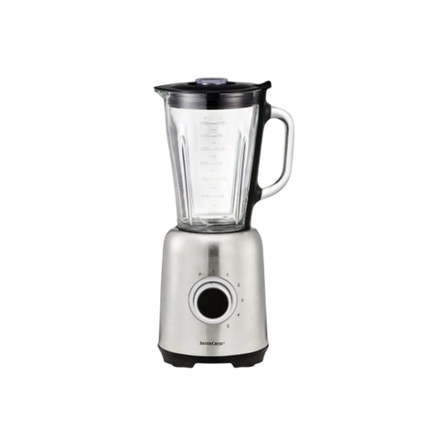 SilverCrest Blender 600W – 1.75L Stainless Steel Base Jug Blender
