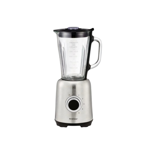 SilverCrest Blender 600W – 1.75L Stainless Steel Base Jug Blender