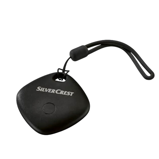 SILVERCREST Smart Tag Finder, 3 Pack (Black)