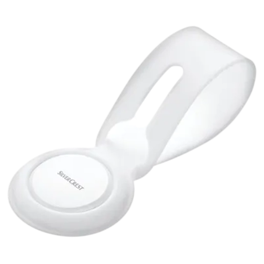 SILVERCREST Smart Tag Finder with Silicone Holder (White)