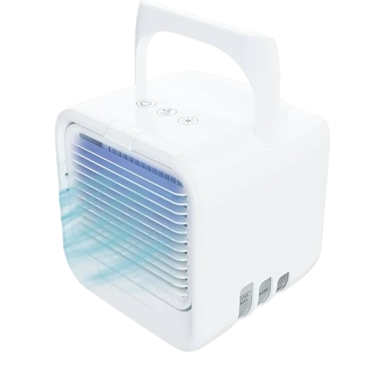 SilverCrest Tisch-Luftkühler – USB-C Personal Air Cooler with 7-Colour LED