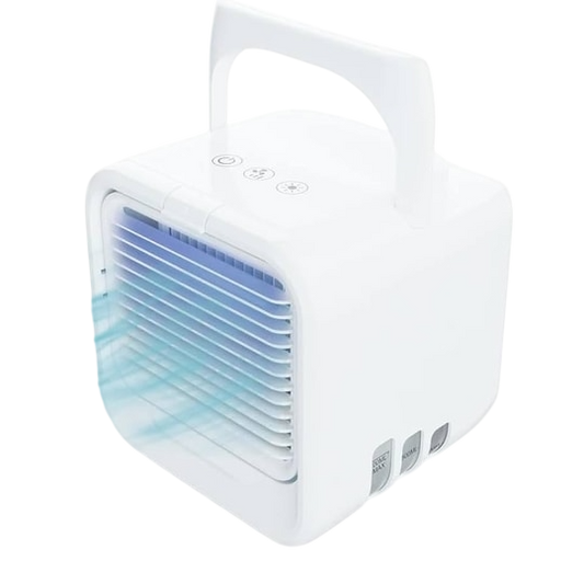 SilverCrest Tisch-Luftkühler – USB-C Personal Air Cooler with 7-Colour LED