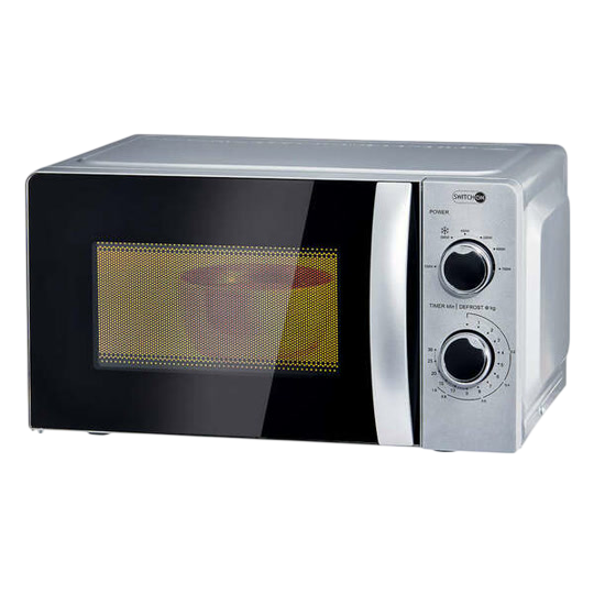Switch On Microwave 700 W — 20 L Solo Microwave with Defrost & Timer