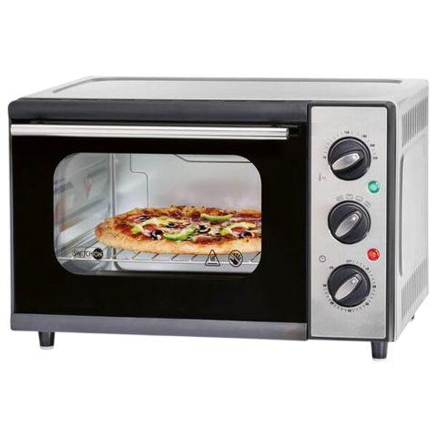 Switch On Mini Backofen — 14 L Mini Oven, 1300 W, Baking, Reheating & Grilling