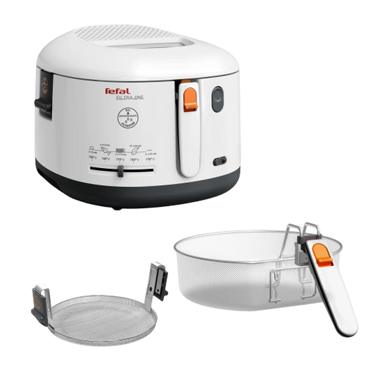 Tefal Filtra One Deep Fryer — Oil-Filtration Deep Fat Fryer