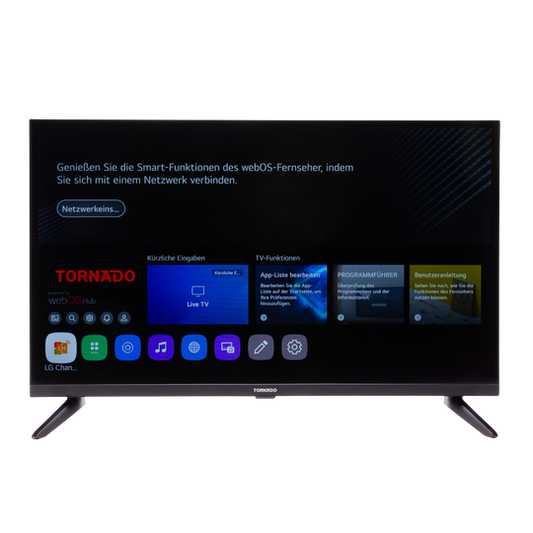 Tornado 32ES4301X 32" Frameless HD Smart TV