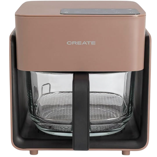 Create Fryer Studio Crystal Glass Air Fryer 4.2 L