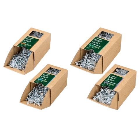 Parkside Wood Screws — T20 × 600 pcs and T25 × 250 pcs